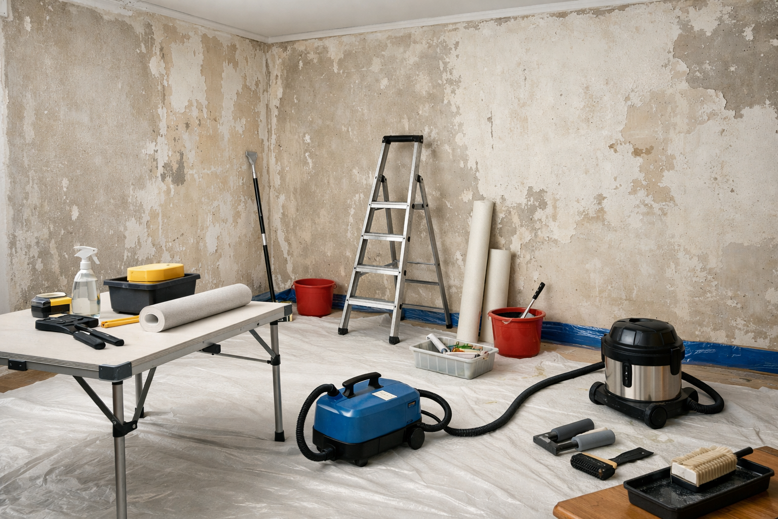 Strokes of Genius Painting Company wallpaper removal in Jacksonville FL